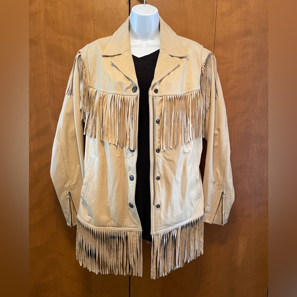 HARLEY DAVIDSON / Leather/ Fringe/Jacket - Picture 1 of 5